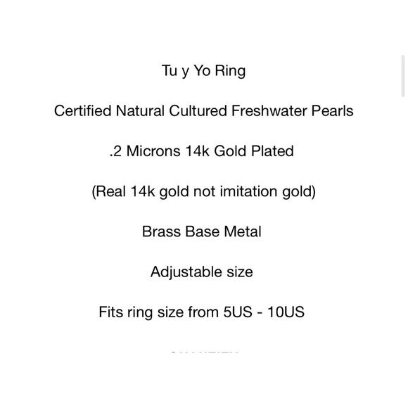 EARTH “You & I” ring - Picture 7 of 7